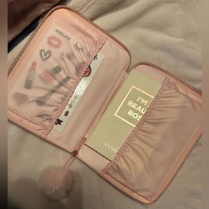 NWOT Ulta Beauty Eyeshadow Palette w/ Case and Sticker Sheet